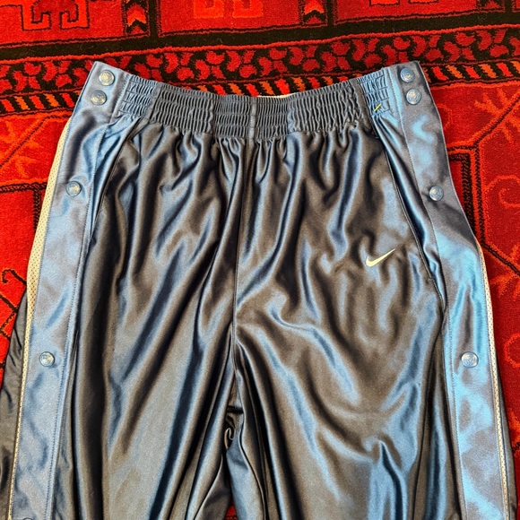 vintage Nike breakaway tear-away pants large white - Picture 2 of 6